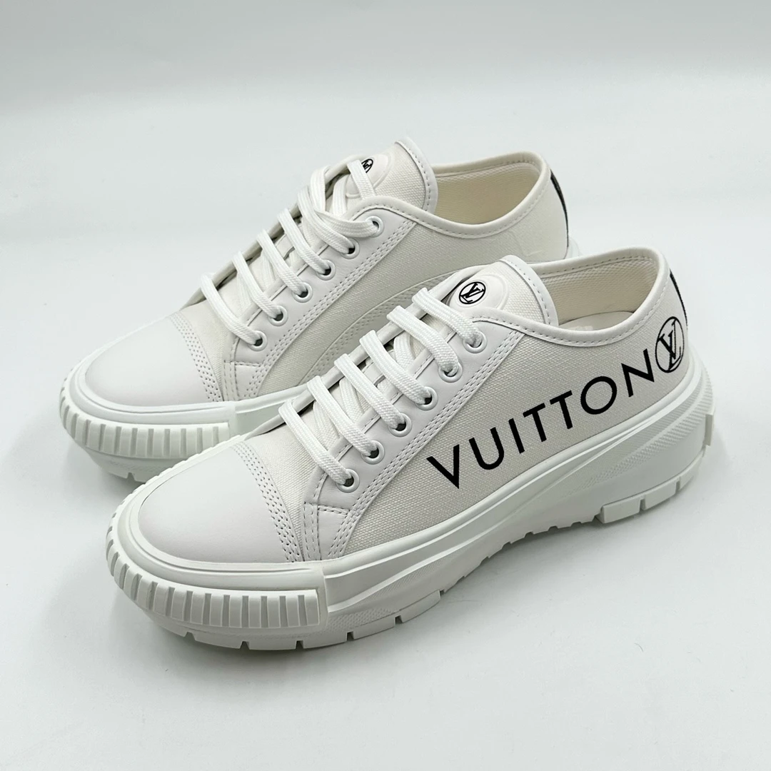 99新 LouisVuitton/路易威登 38码/LV squad厚底饼干鞋/06551