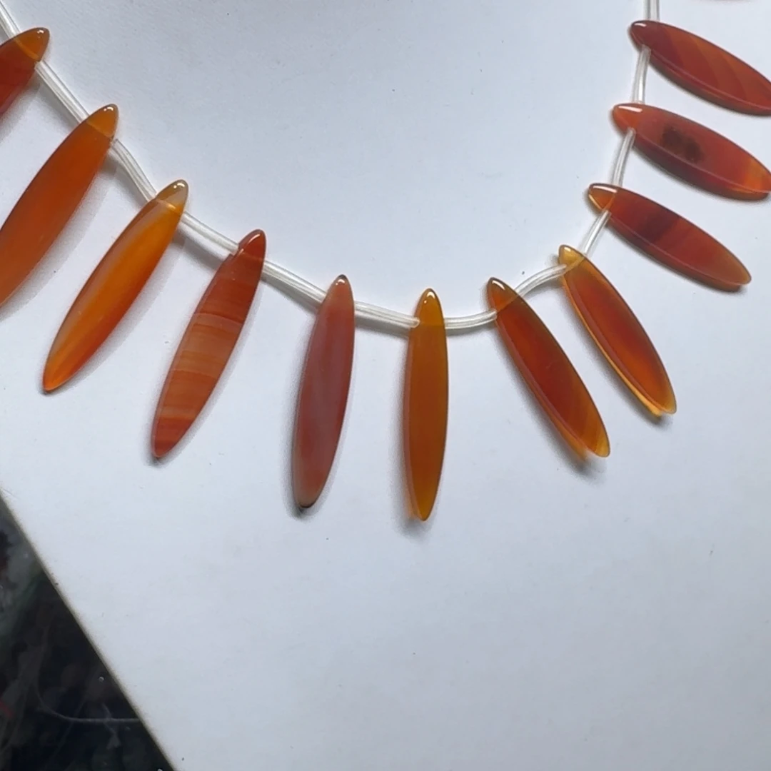 玛瑙/玉髓合金珠宝半成品玛瑙一条