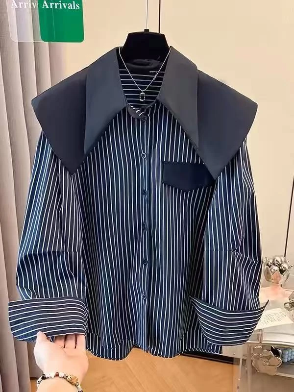 《现货》假两件上衣女装新款高级感韩版278