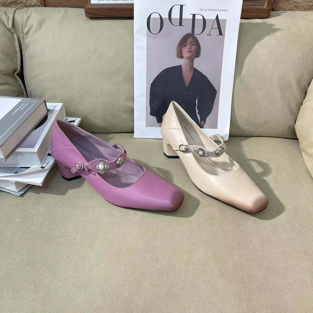 DJ时尚单鞋-A6770紫色