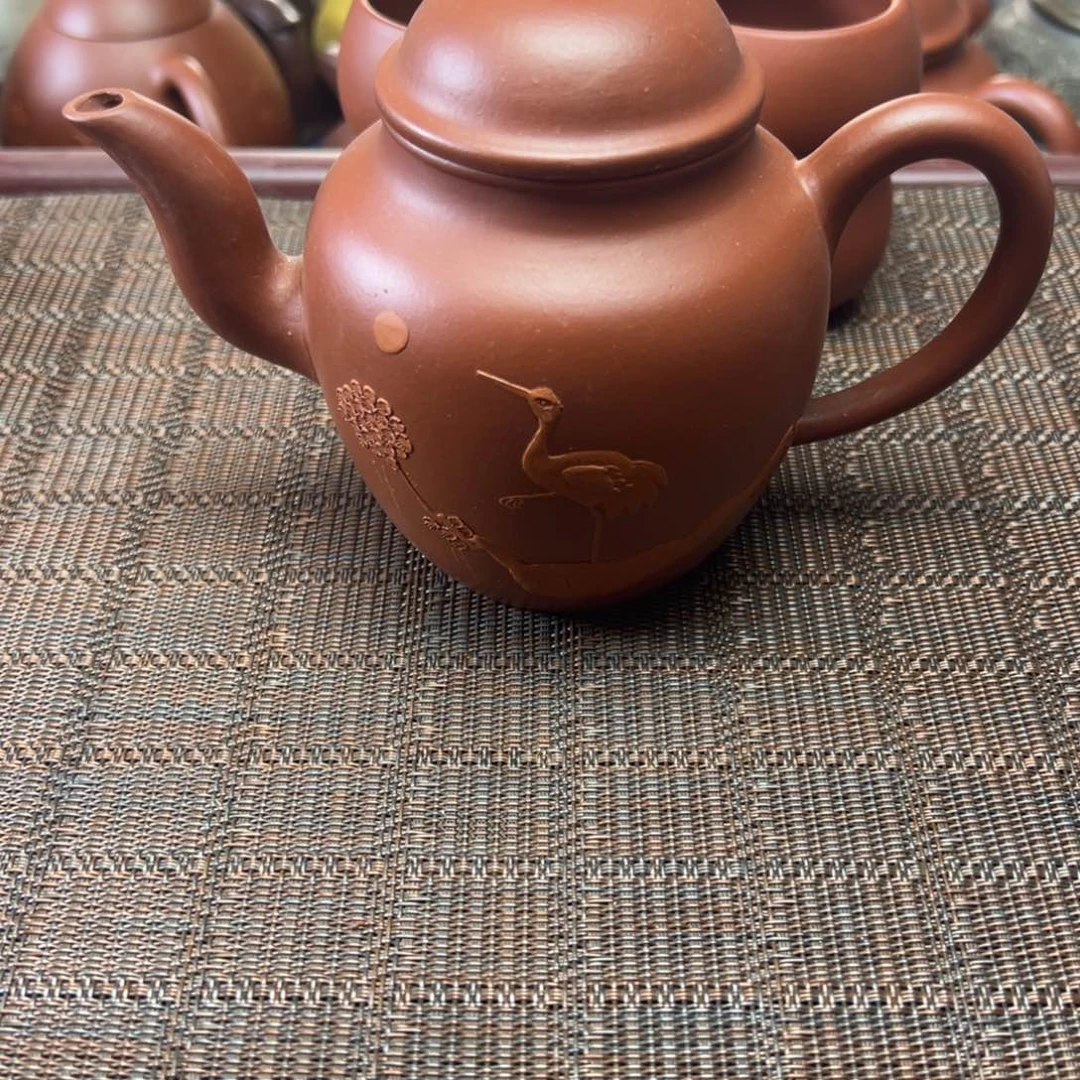 紫砂茶壶宜兴原矿紫砂壶350毫升容量