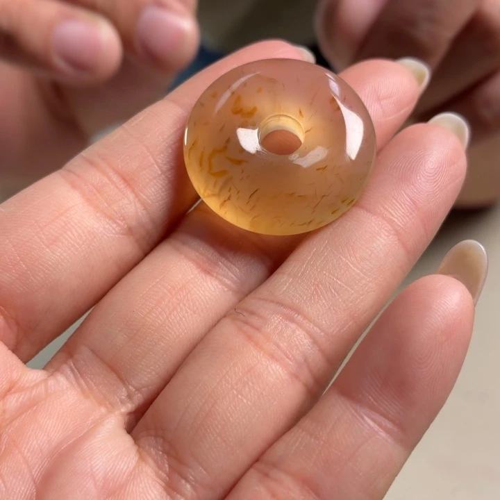 玛瑙/玉髓未镶嵌吊坠(不含链)