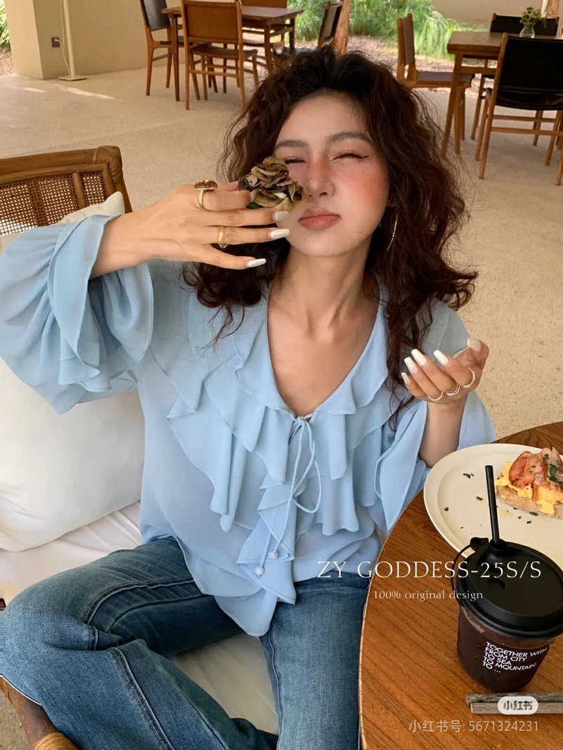 EM女装——1551法式优雅衬衣