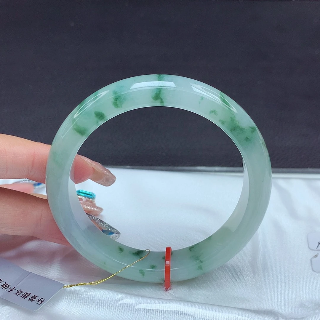 未镶嵌手镯翡翠58圈847
