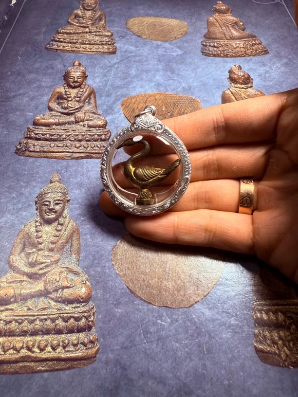 坤爷 2541年 天鹅吊坠