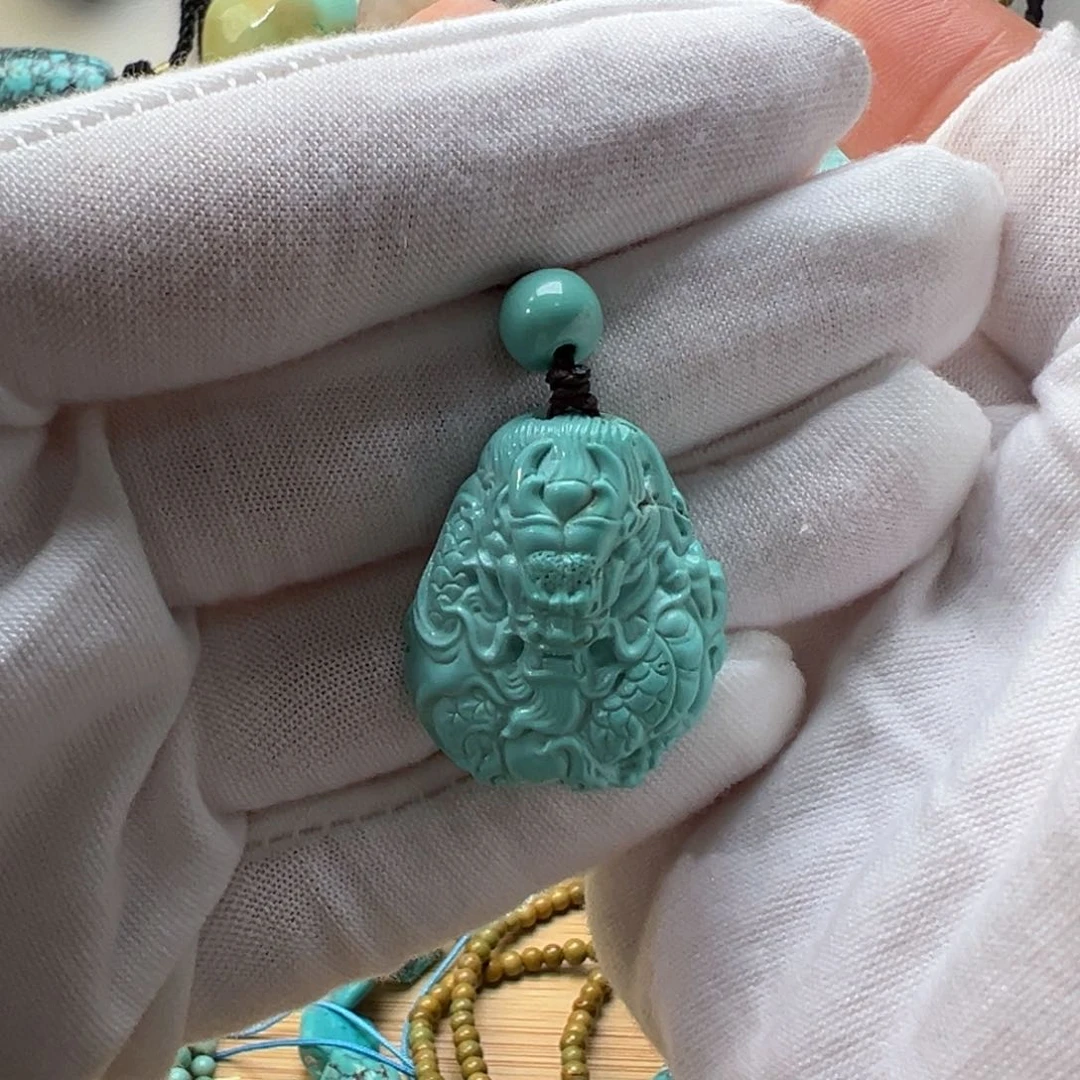 绿松石未镶嵌配饰10.5mm