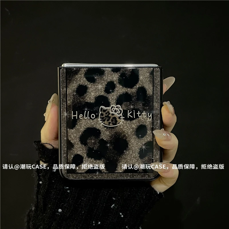 （华为novaflip系列）金属折叠玻璃壳适用华为novaflip手机壳防摔潮