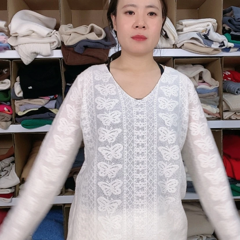 【闪购商品】精纺羊绒加欧根纱