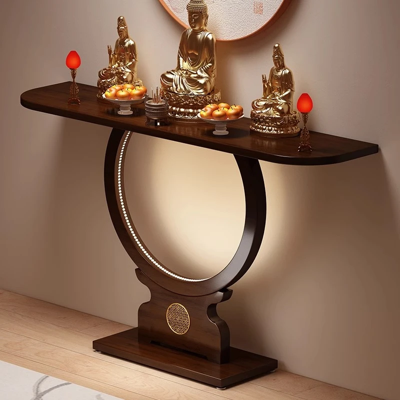 供桌香案台财神爷柜上供香桌家用神台客厅佛台佛桌供奉台观音佛龛