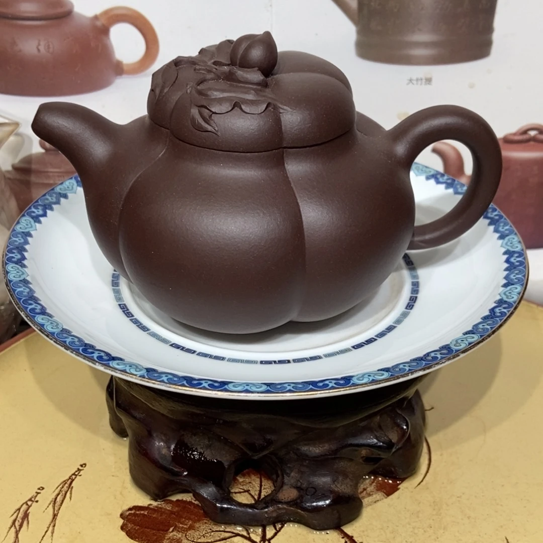 紫砂茶壶全手260 容量宜兴紫砂