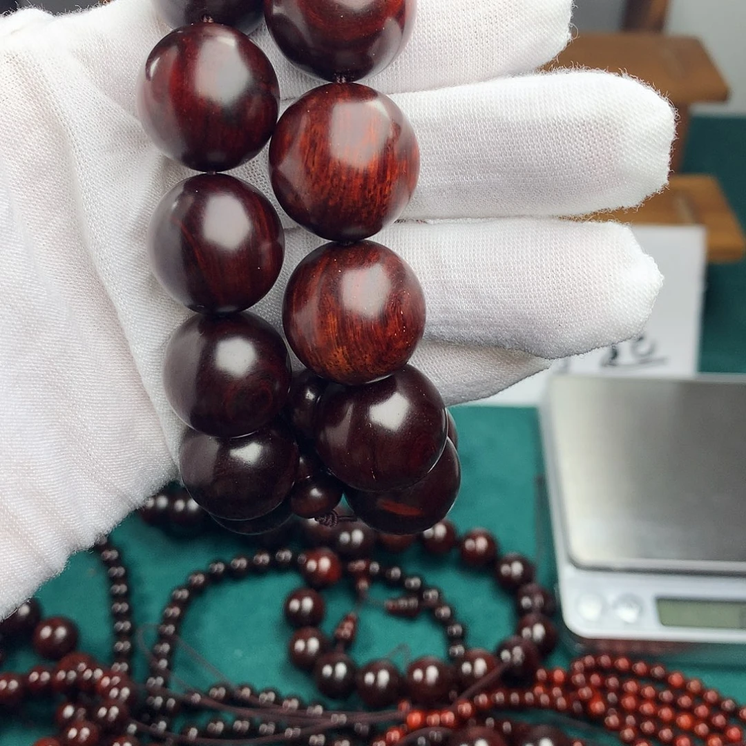 鲁***南手串/手链檀香紫檀（小叶紫檀）2.0