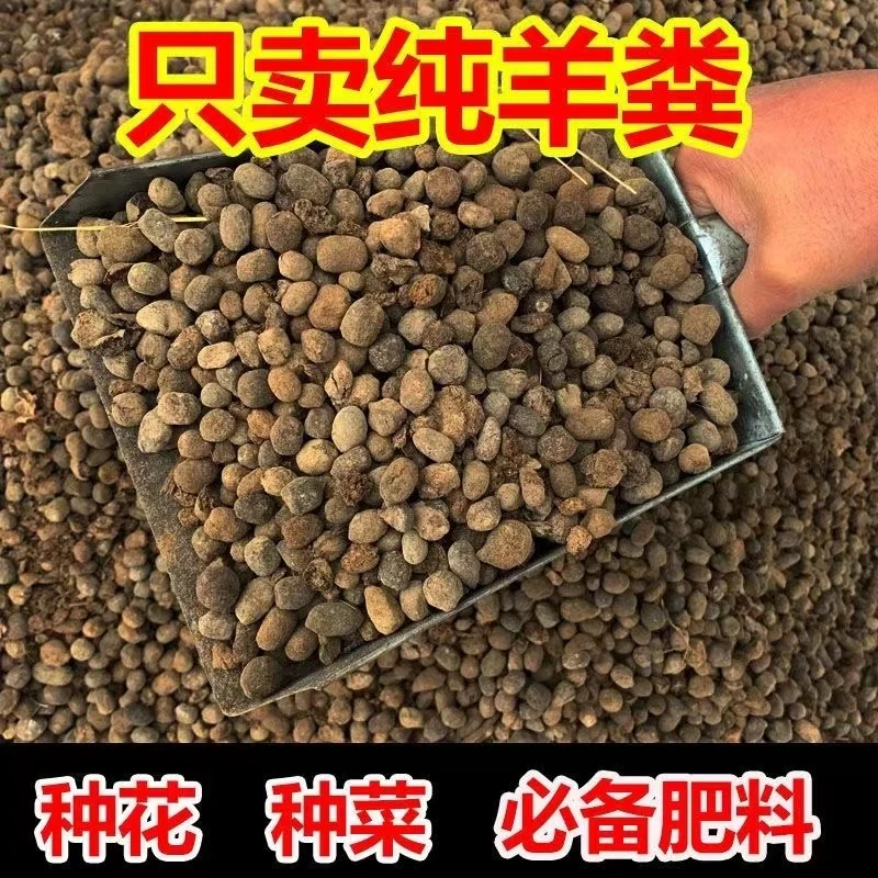 【锐丰园艺】干羊粪蛋蛋腐熟发酵羊粪粉末农家肥花卉蔬菜种植通用