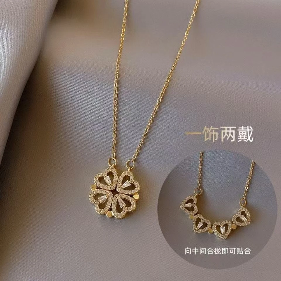 【品质质检+运费险】收藏级-带钻四叶草项链----118