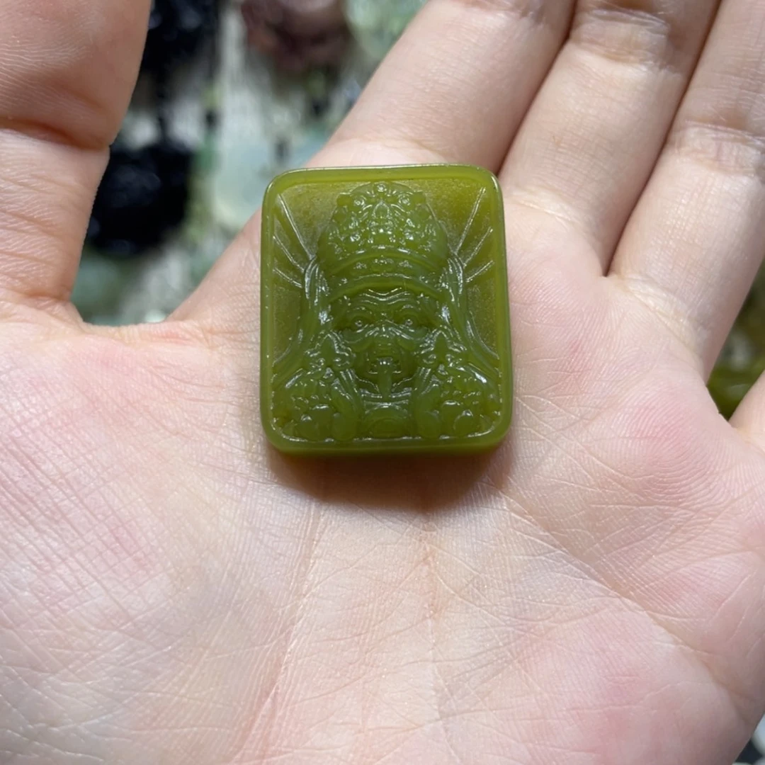 【闪购商品】岫玉颈饰未镶嵌吊坠2