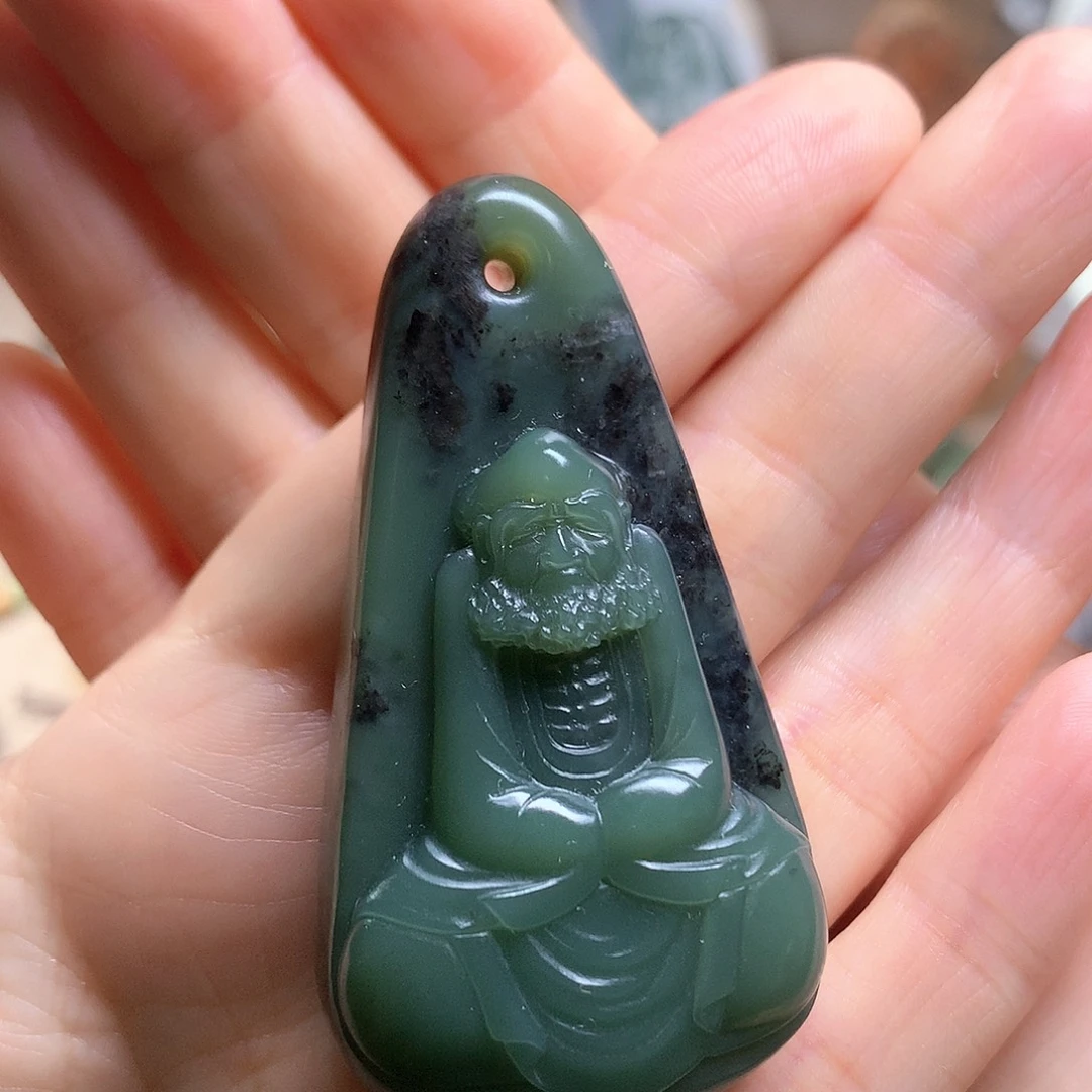 岫岩老玉（透闪石质玉）未镶嵌挂件