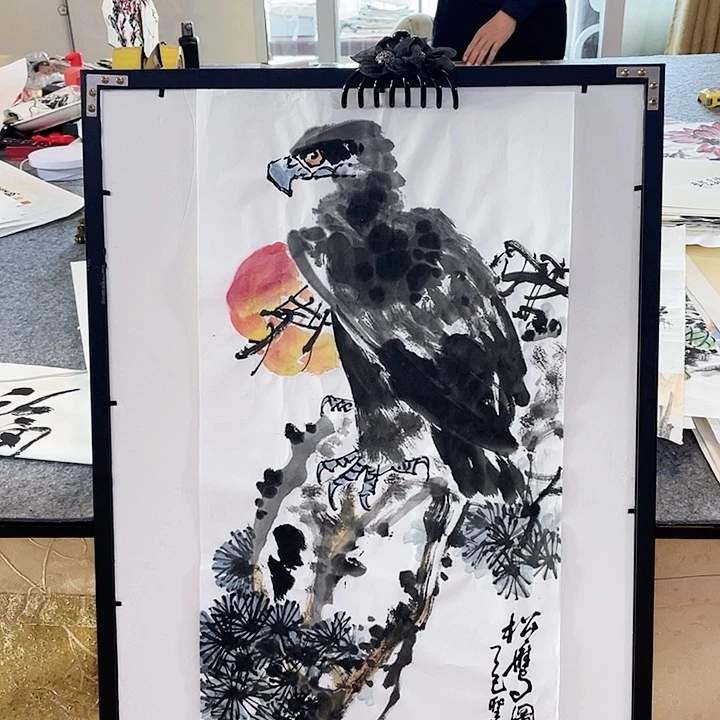 国画张圣敏先生纯手绘作品