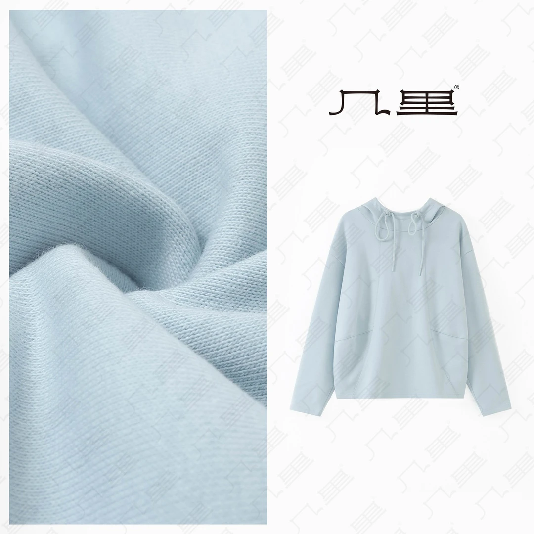 几里与麻【云朵帽衫】减龄独特连帽卫衣 衣长60 胸围138 2062364