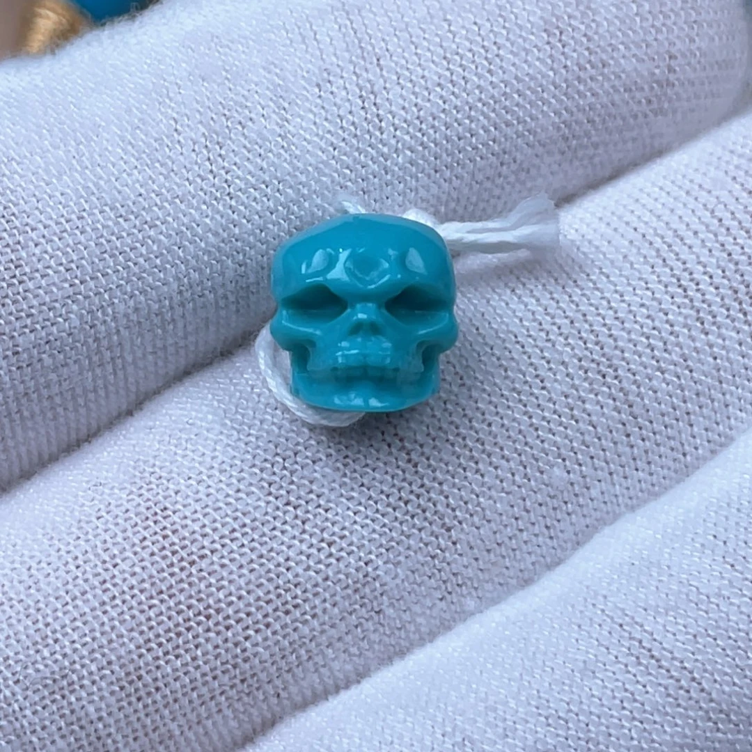 绿松石未镶嵌挂件9.2mm