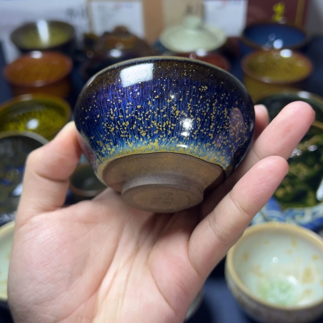 茶盏建阳建盏喝茶主人杯