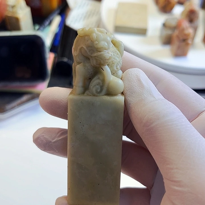 青田石印石今天我是在做