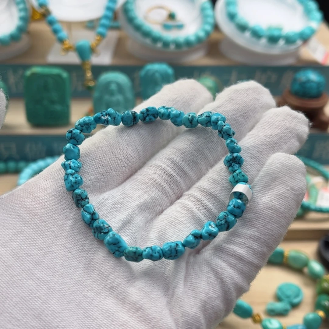 绿松石珠宝奇石未镶嵌