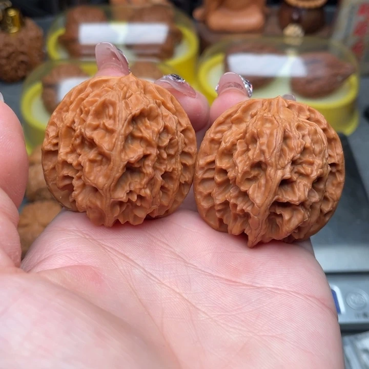 把件文玩核桃苹果41微修