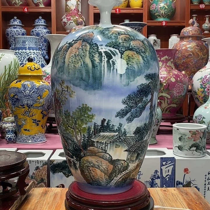 景德镇陶瓷花瓶摆件