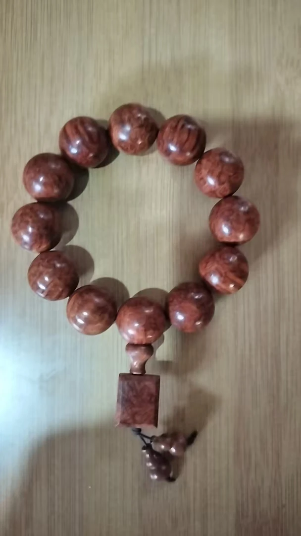 [石氏]CYX010花梨手串（多样性发其一）