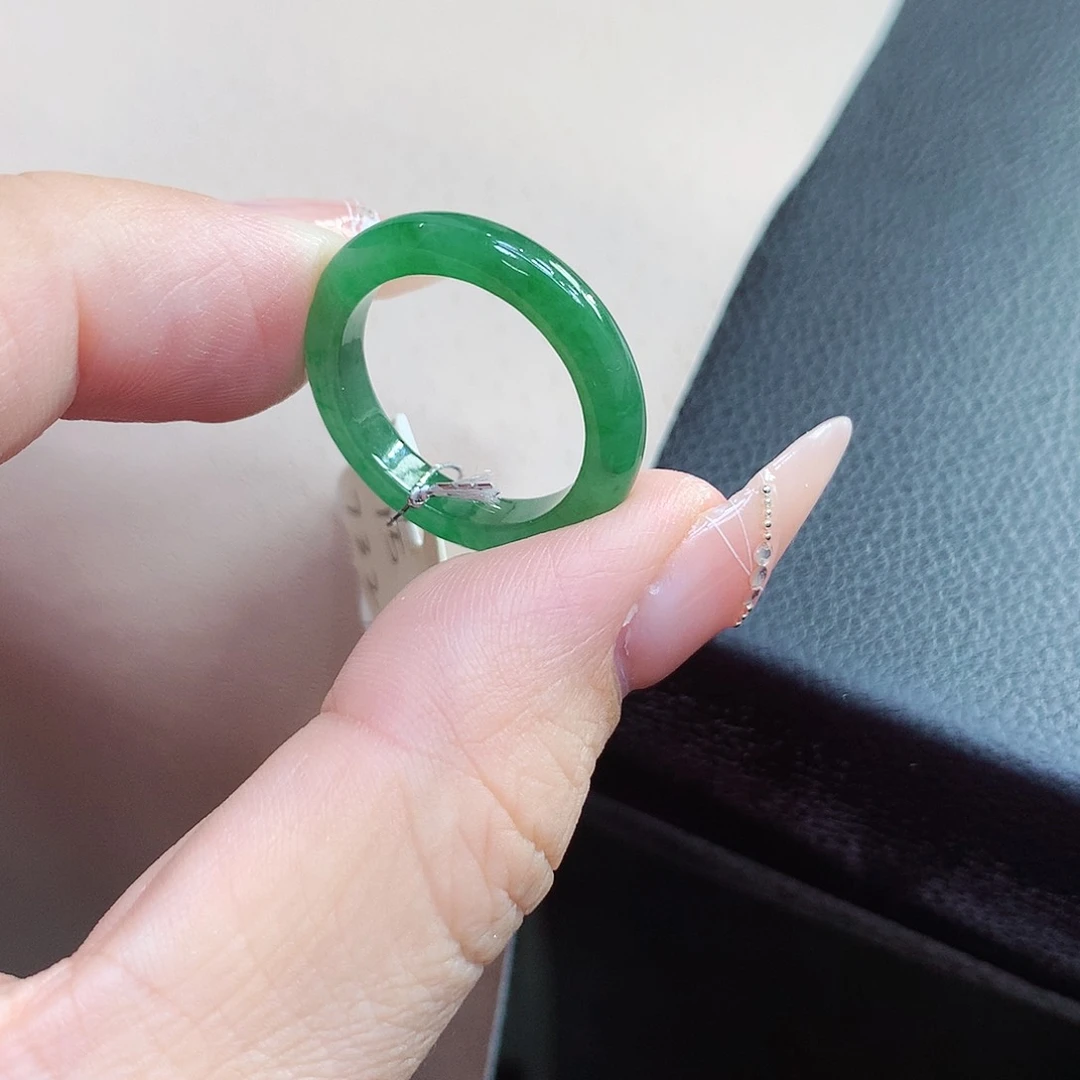 未镶嵌戒指翡翠15号