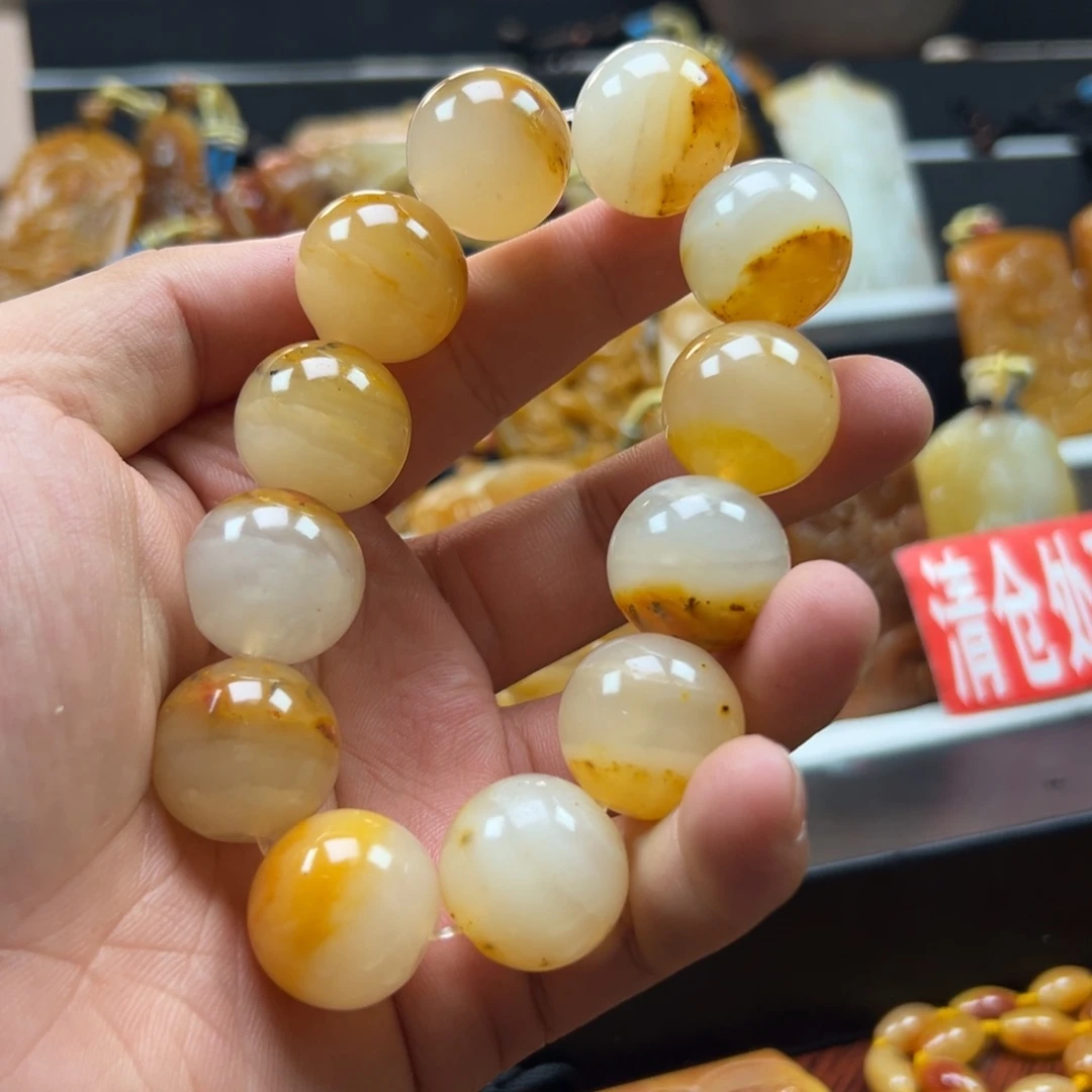 石英质玉（黄龙玉）未镶嵌hly