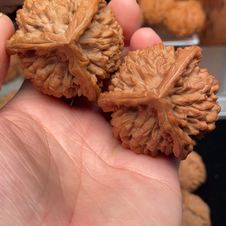 吊坠文玩核桃官帽奔