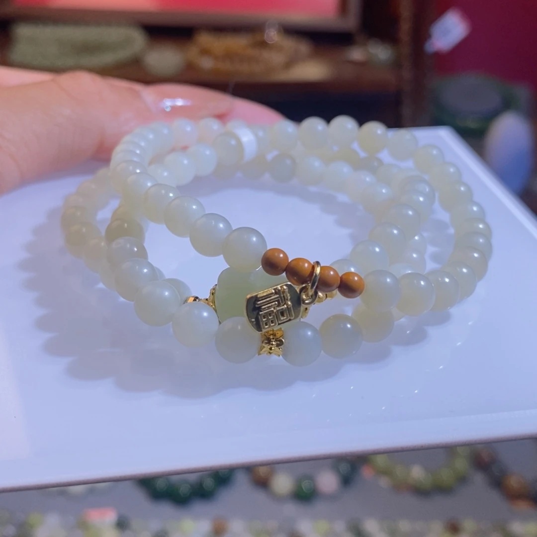 手链未镶嵌和田玉多样性6