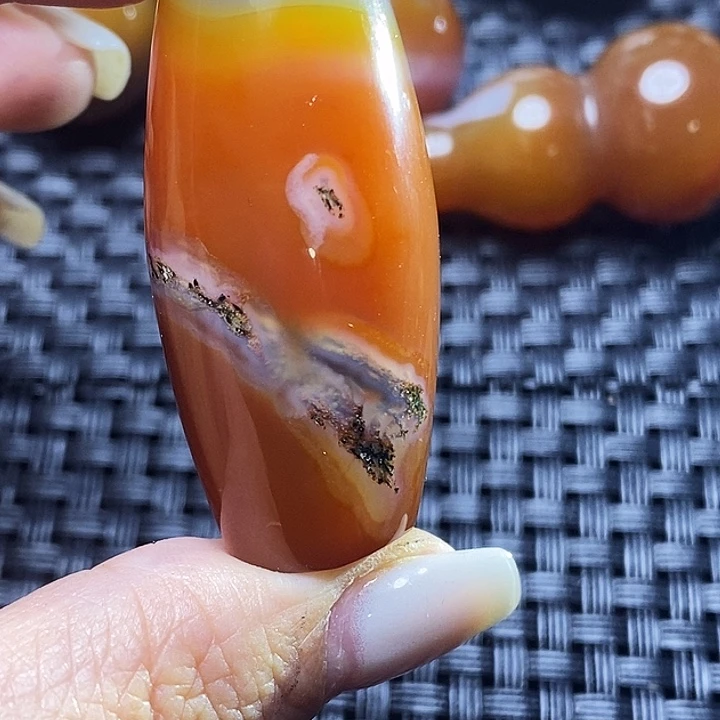 大***了玛瑙/玉髓未镶嵌颈饰