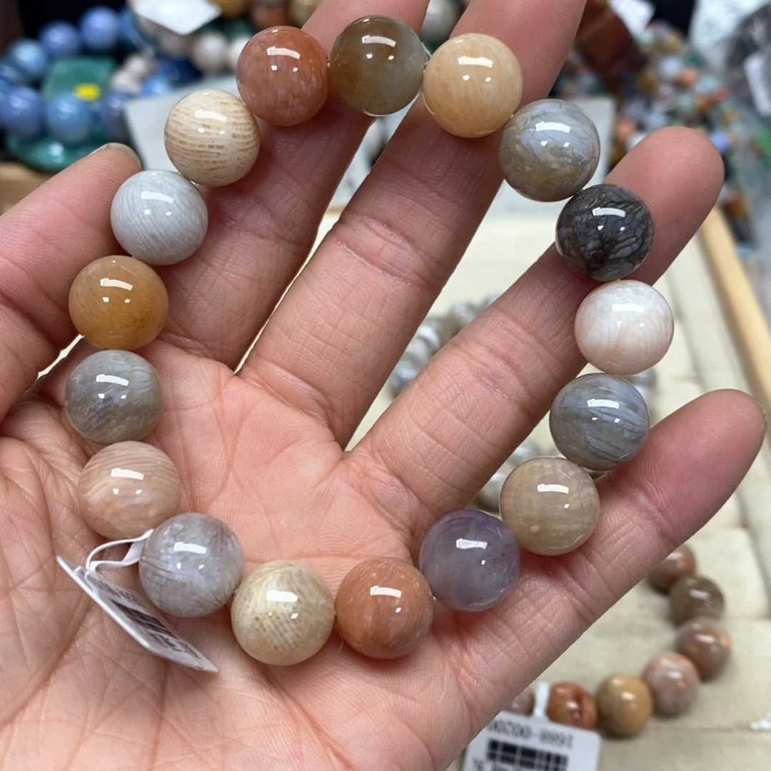 硅化珊瑚（珊瑚玉）手链未镶嵌五***斤060