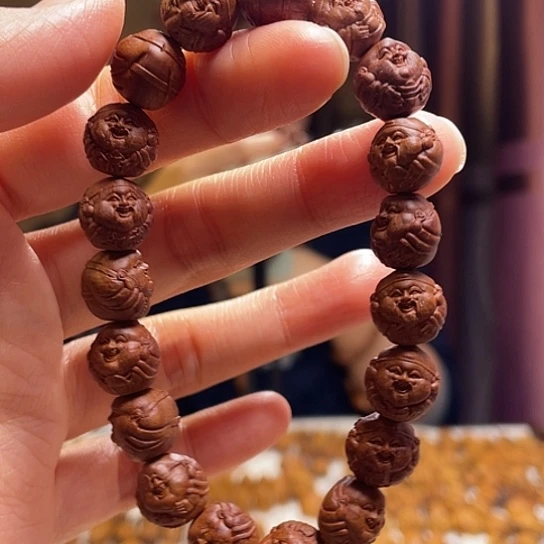 手串/手链橄榄核龙纹桃核