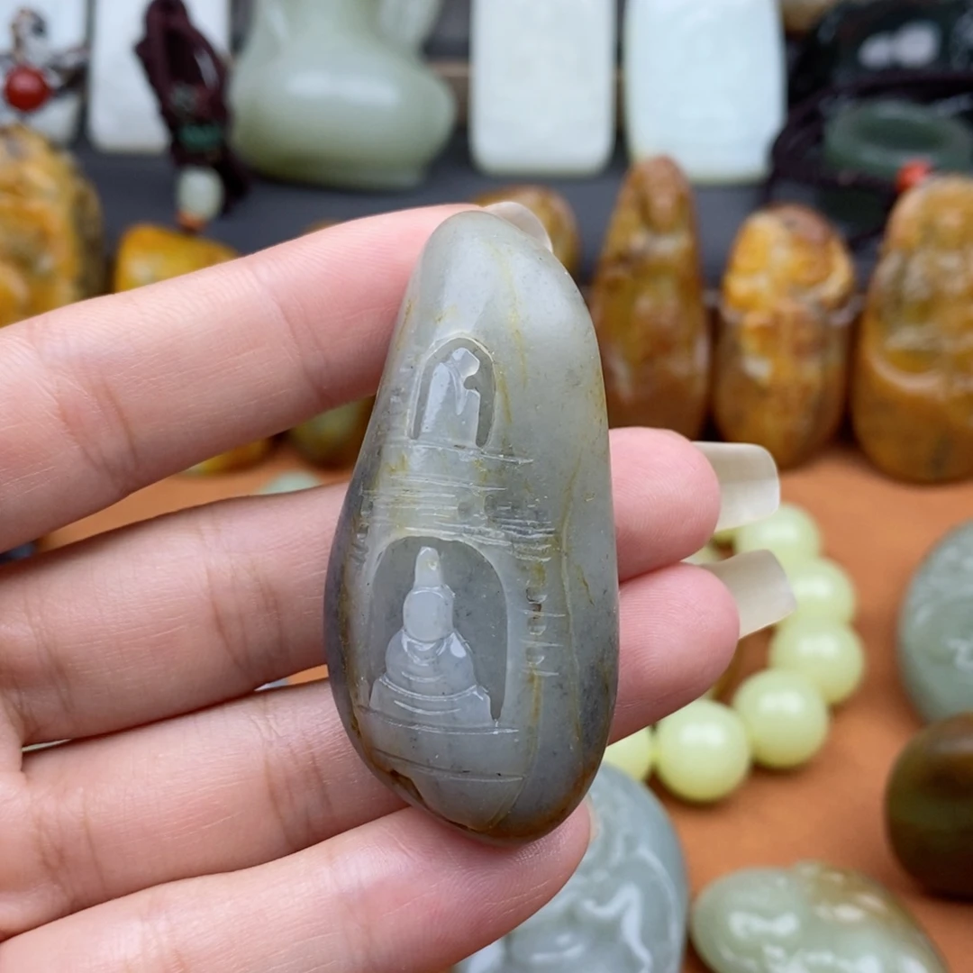 未镶嵌和田玉挂件