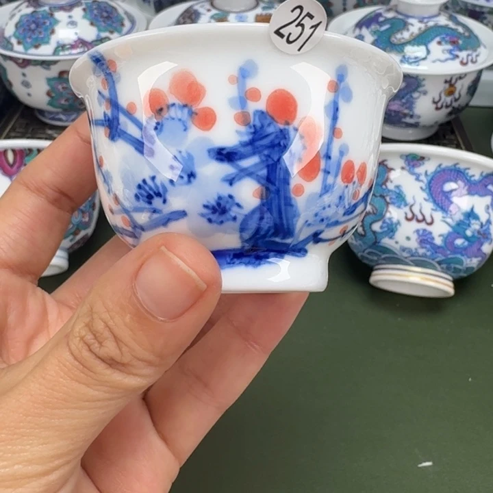 沙沙手工手绘茶具251