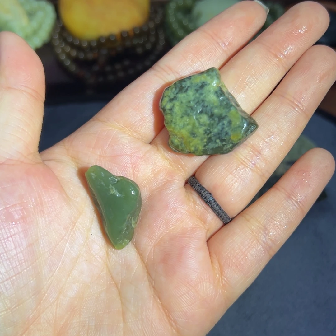 和田玉未镶嵌珠宝奇石