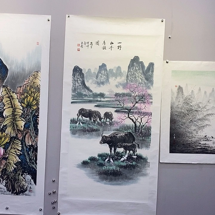 国画精品手绘作品