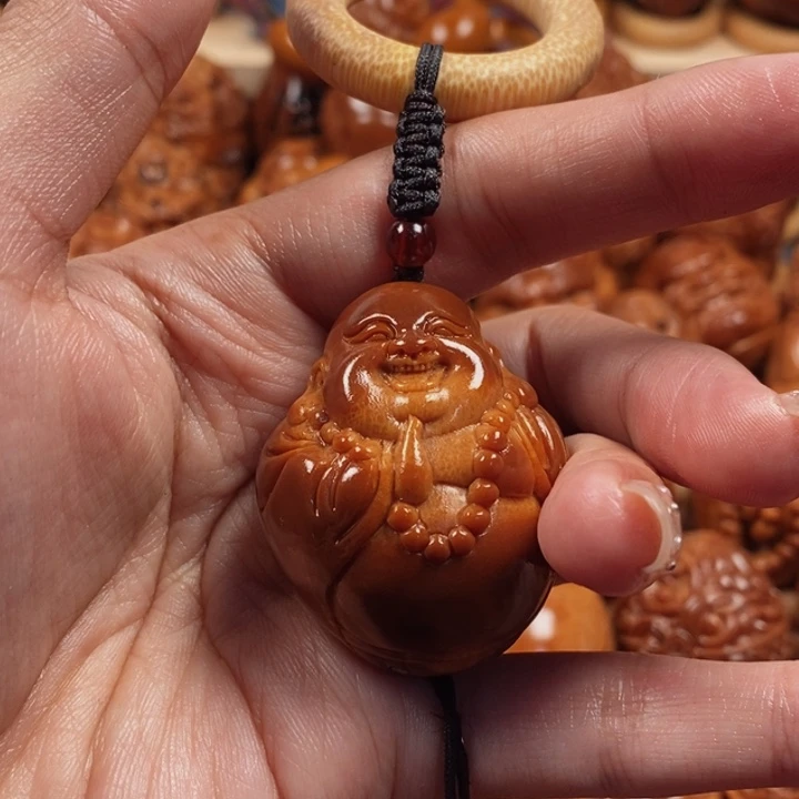 橄榄核手串/手链小*弥勒单颗穿配