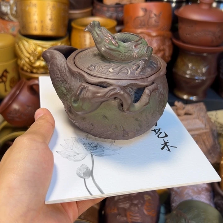 紫砂茶杯宜兴紫砂杯子