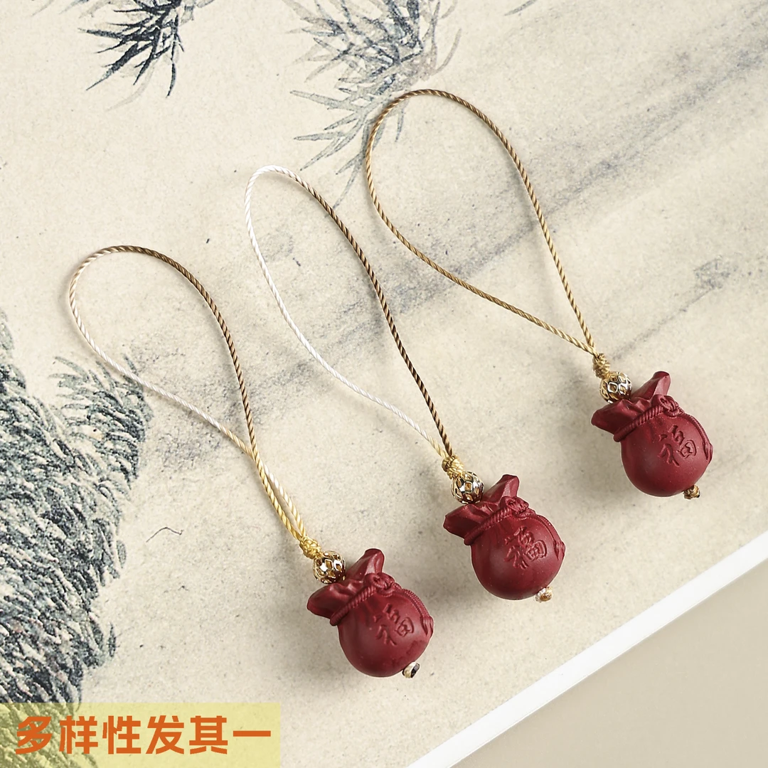 【叙利亚玫瑰】花蕊夫人福袋手机链HX0320 天然草本 古法炮制泥塑