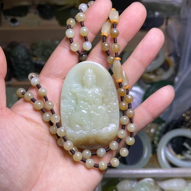 天然和田玉蛇和龙守护神老料油润能戴一辈玉吉祥平安长寿财源滚滚