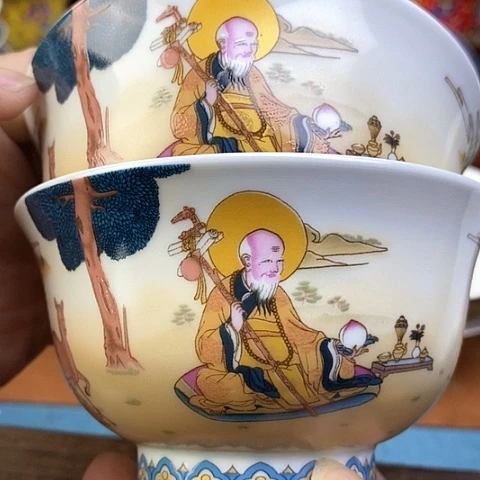 景德镇陶瓷藏式茶碗