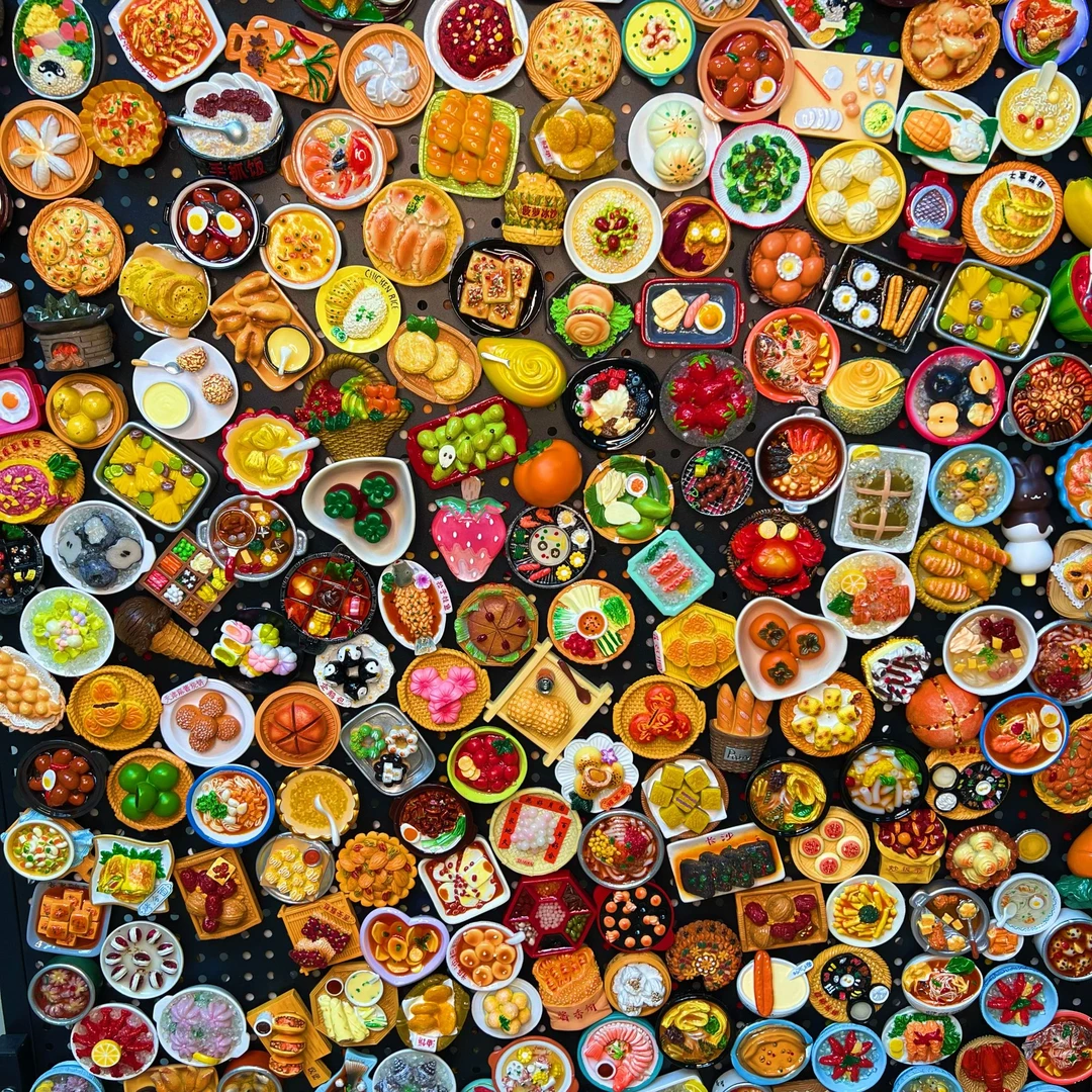 【自选】直播间盲盒食玩对对碰自选创意diy冰箱贴手工磁吸正版