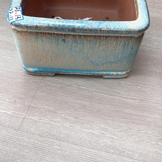 紫砂花盆黄*人宜兴市王兵紫砂还原釉盆