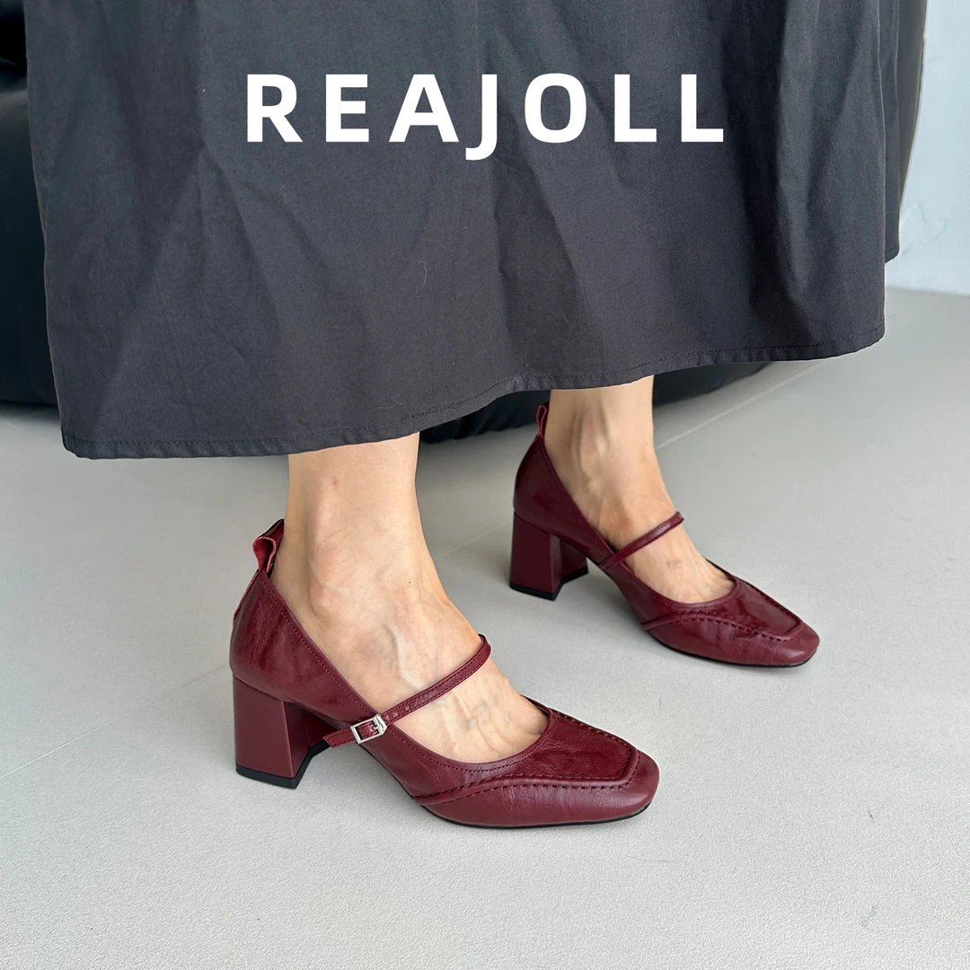 高跟鞋女气质高级不累脚法式复古2025新款爆款配裙子的玛丽珍单鞋