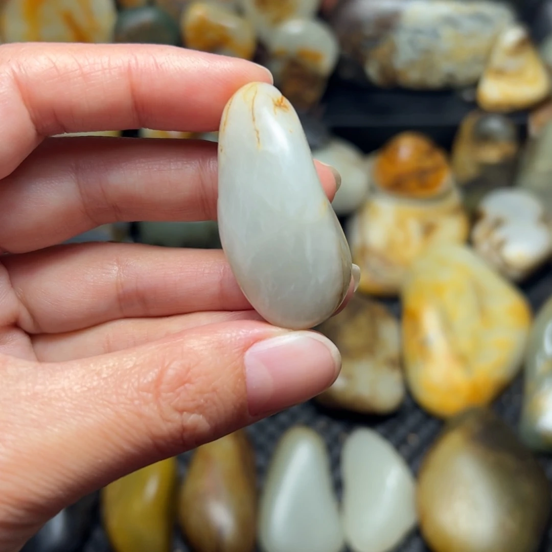 和田玉（青玉）A44未镶嵌