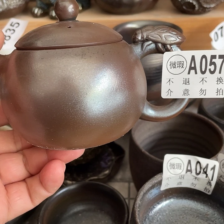 杯子陶柴烧纯手工057