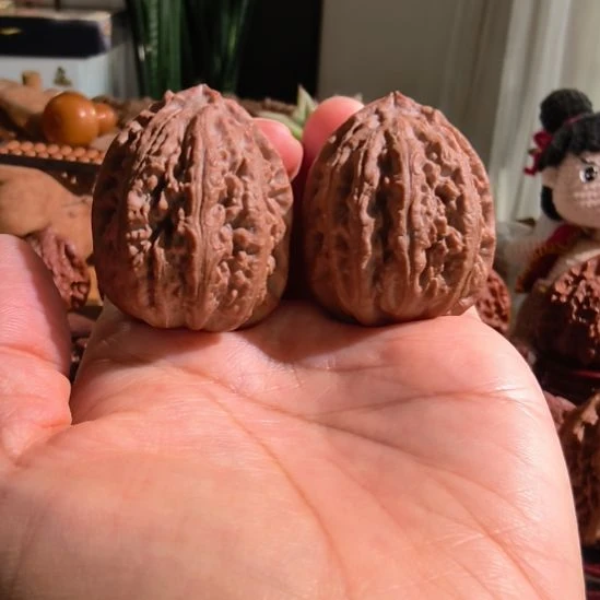 把件文玩核桃东北野生大秋子